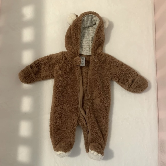 Newborn Winter Fleece Suit - Picture 1 of 3